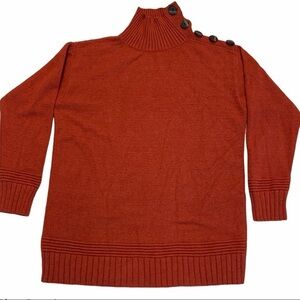 Anthropologie Oversized Turtleneck Sweater Size XS